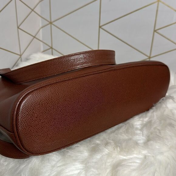 💯Authentic Chanel Caviar Double Zipped Handbag🍀 - Picture 7 of 17